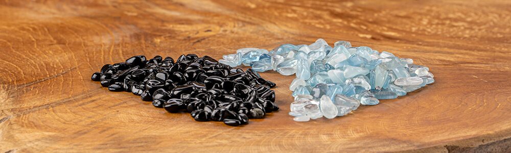 Aquamarin / Obsidian Aquamarin / Obsidian